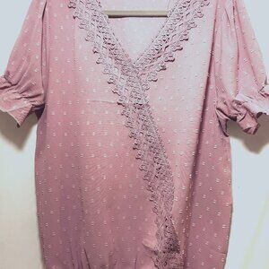 Casual Pink Blouse